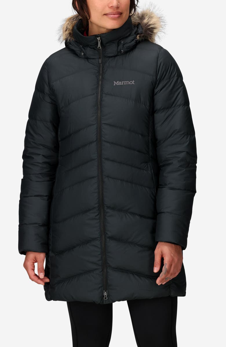Marmot Montreal 700 Fill Power Down Parka, Main, color, Black