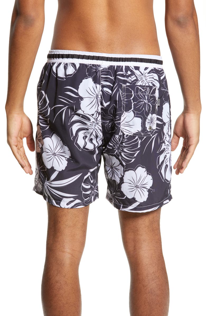 BOSS Goldfish Swim Trunks, Alternate, color, 