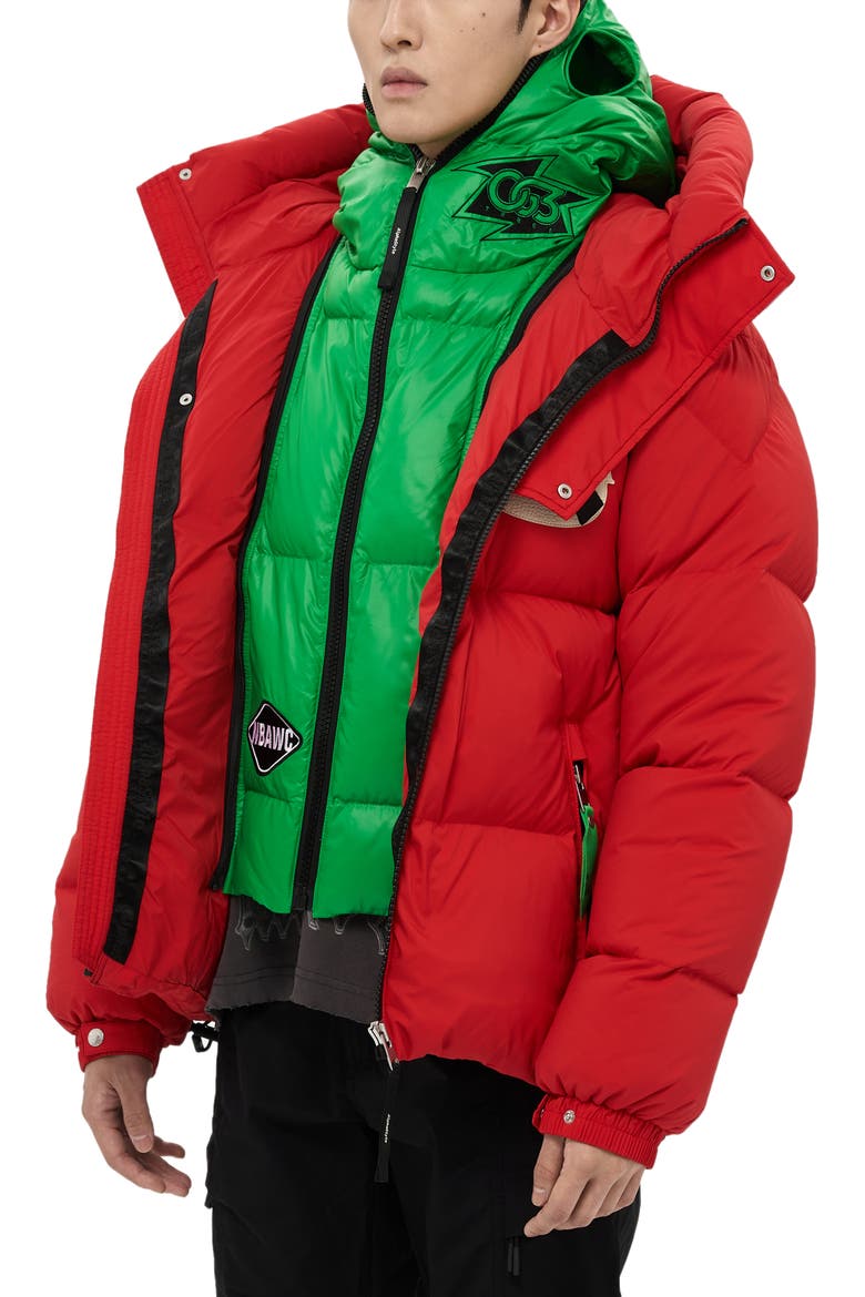Kudu Puffer [Alpha Never Broke Edition], Alternate, color, RED