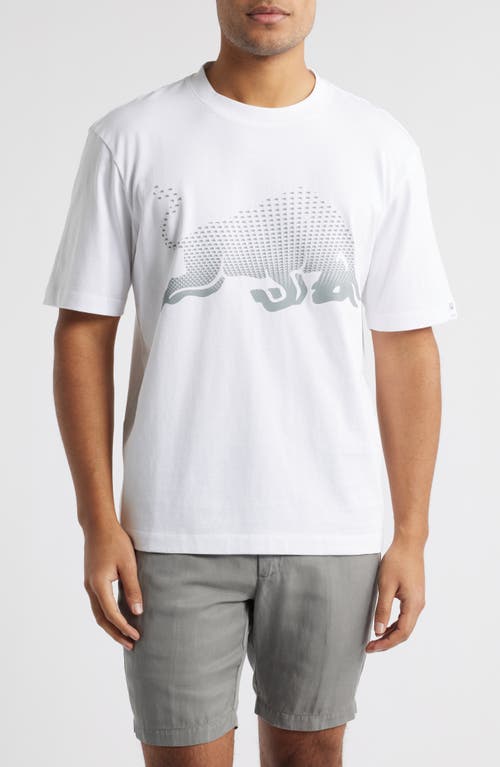 Hugo Boss Hugo X Rb Formula One™ Team Relaxed Fit Graphic T-shirt In White