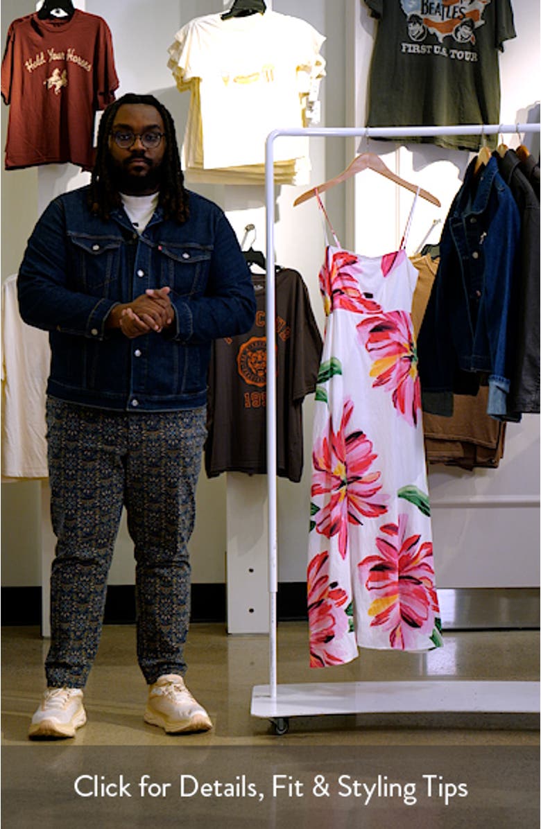 Verity Floral Maxi Sundress, sales video thumbnail