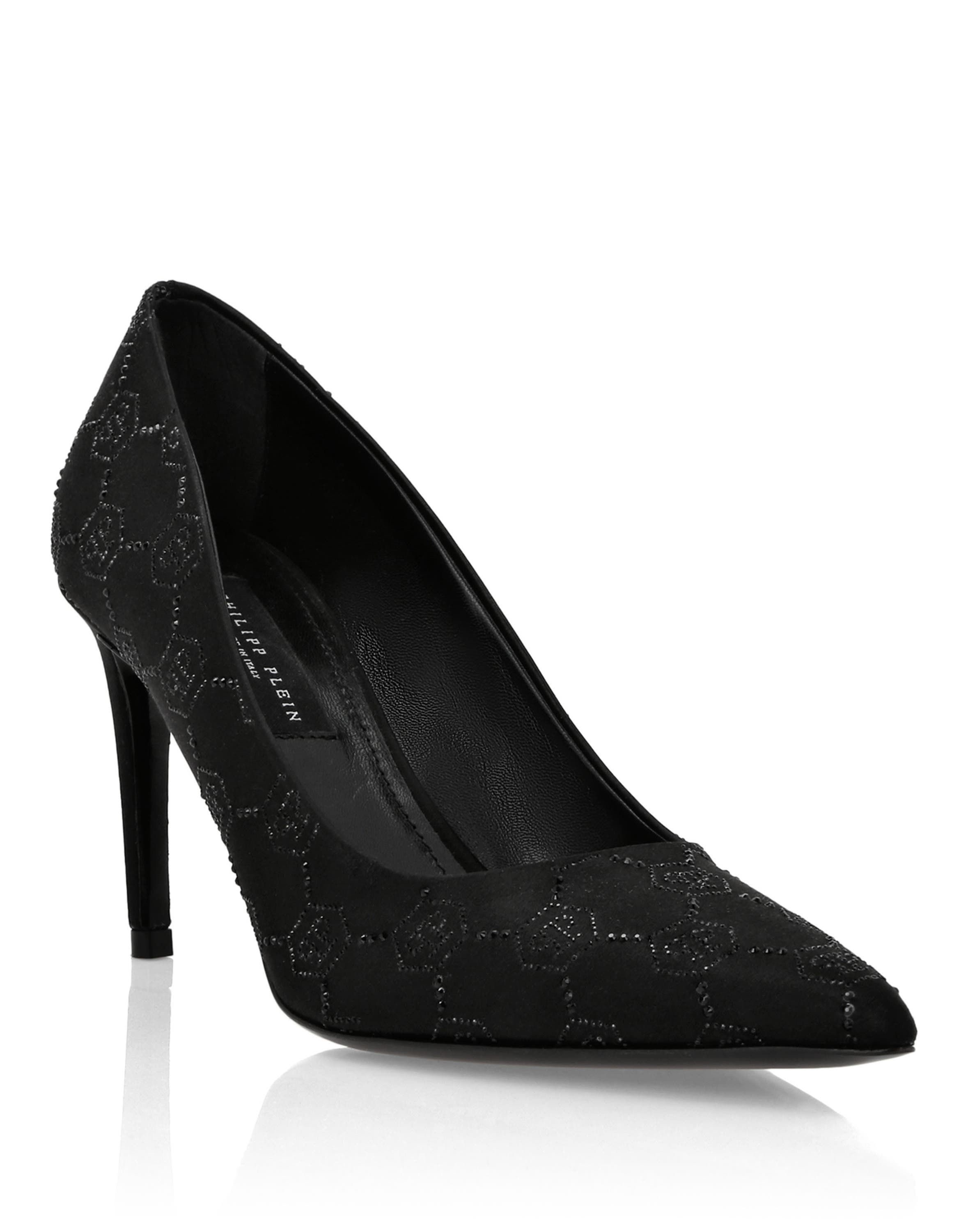 Pumps Monogram Women, Main, color, black/black