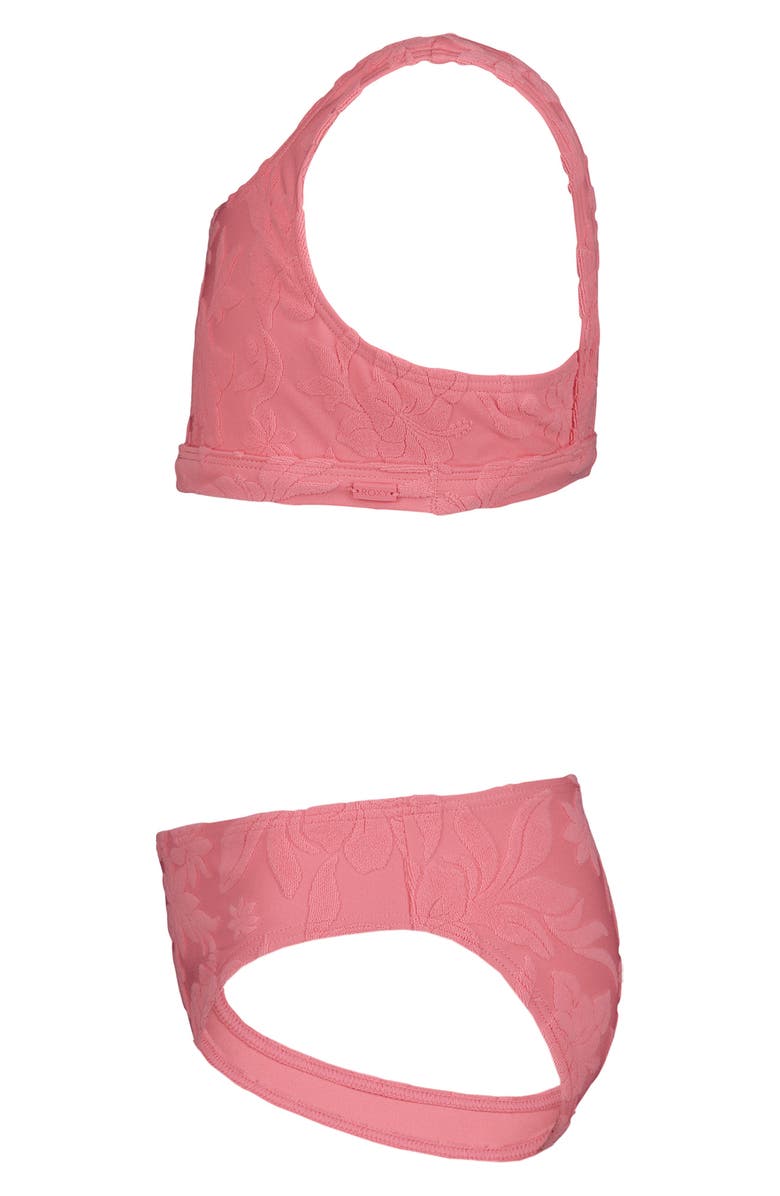 Roxy Kids' Hula Hoop Two-Piece Swimsuit, Alternate, color, Plumeria