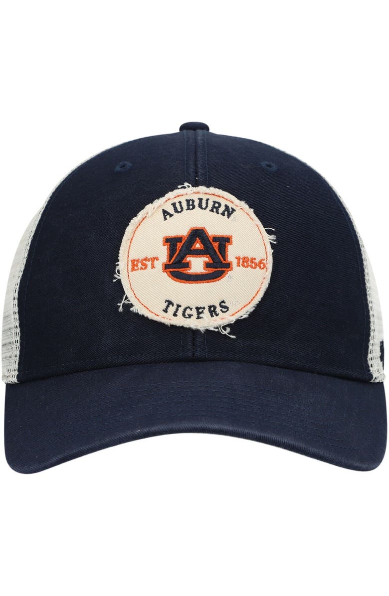 '47 Men's '47 Navy Auburn Tigers Howell MVP Trucker Snapback Hat, Alternate, color, Navy