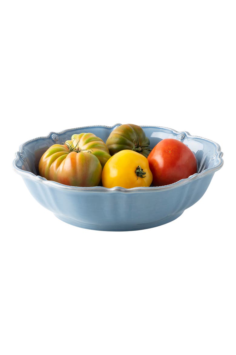 Berry & Thread Ceramic Serving Bowl, Alternate, color, CHAMBRAY