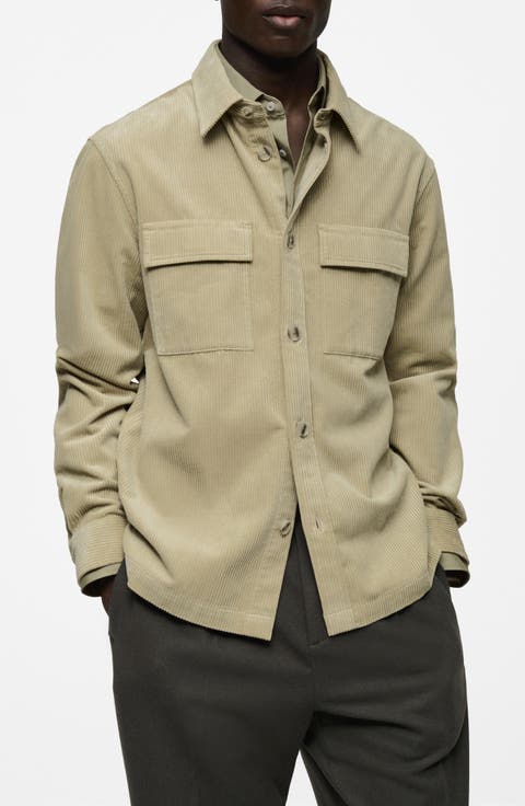 Regular Fit Corduroy Overshirt