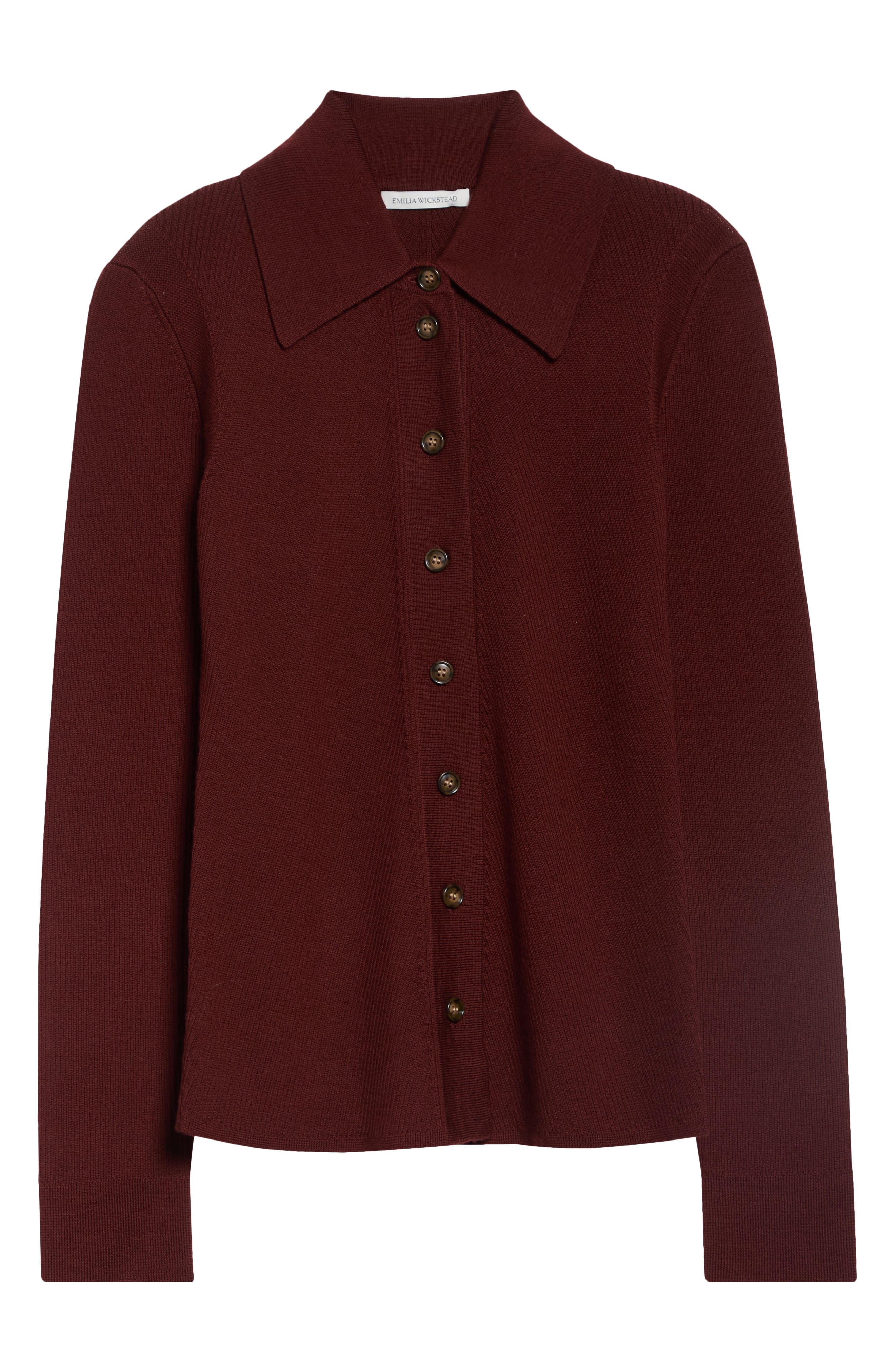 Emilia Wickstead Reno Wool Cardigan (Women) | Nordstrom