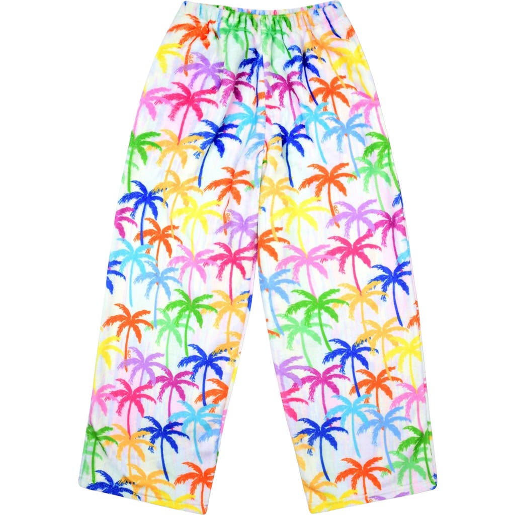 ISCREAM ISCREAM KIDS' PALM TREES PLUSH FLEECE PANTS