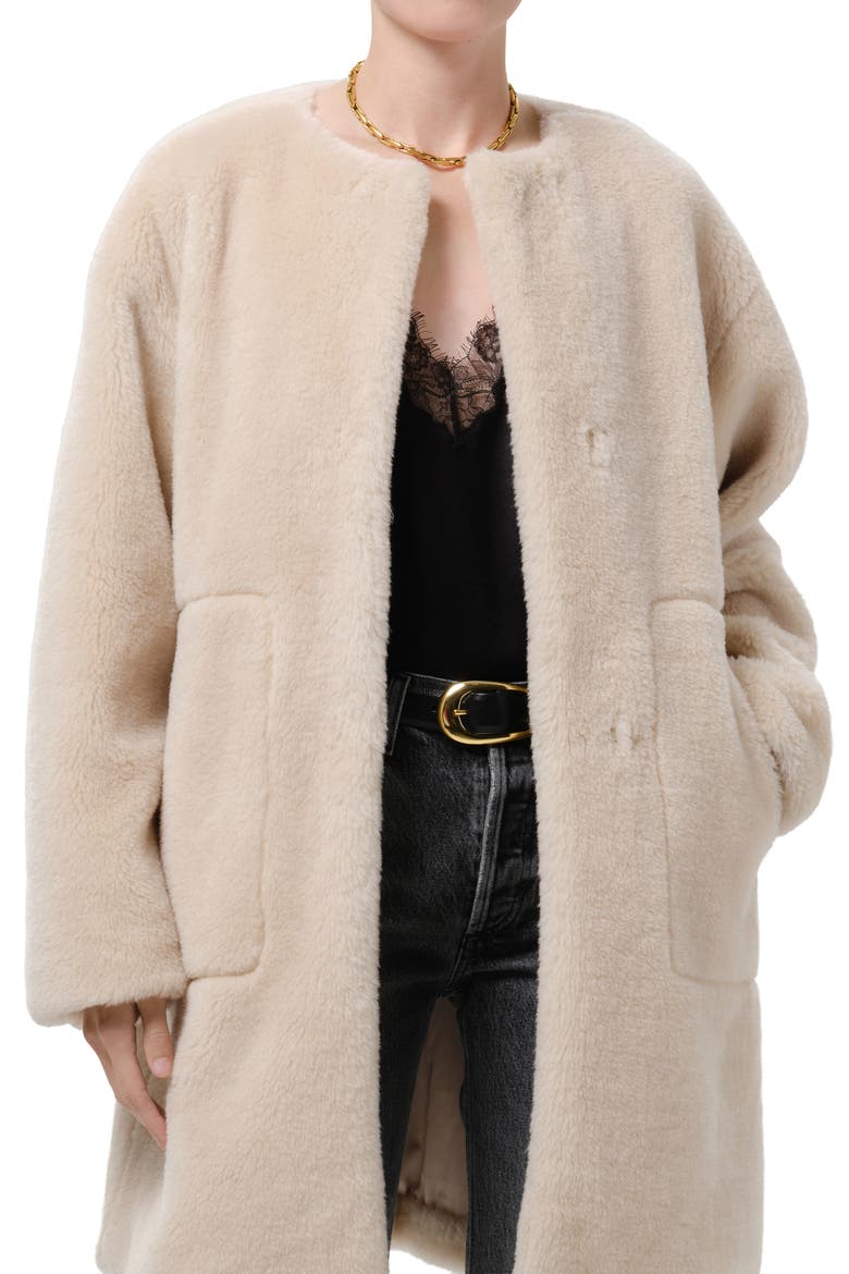 Martina Wool Coat, Alternate, color, COZY MEDIUM BROWN