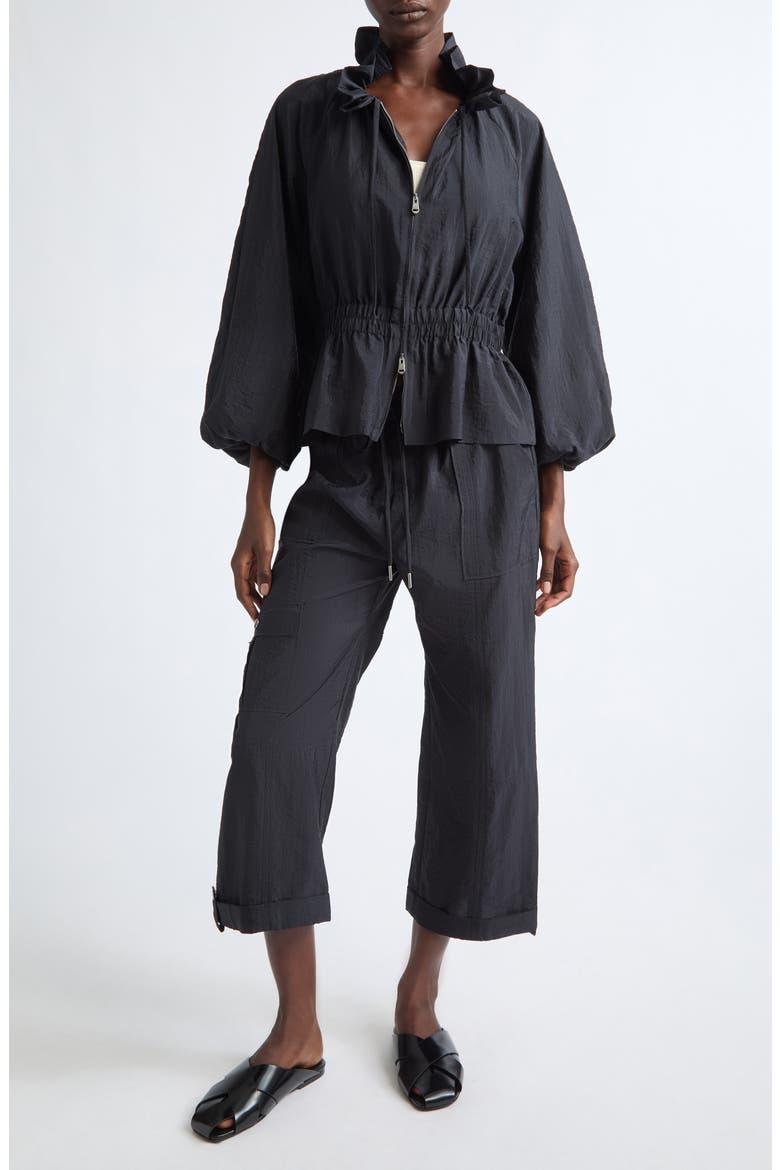 Marlease Crop Pants, Alternate, color, BLACK