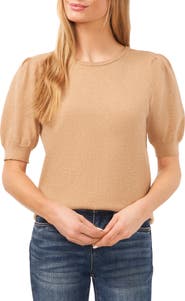 CeCe Puff Sleeve Sweater