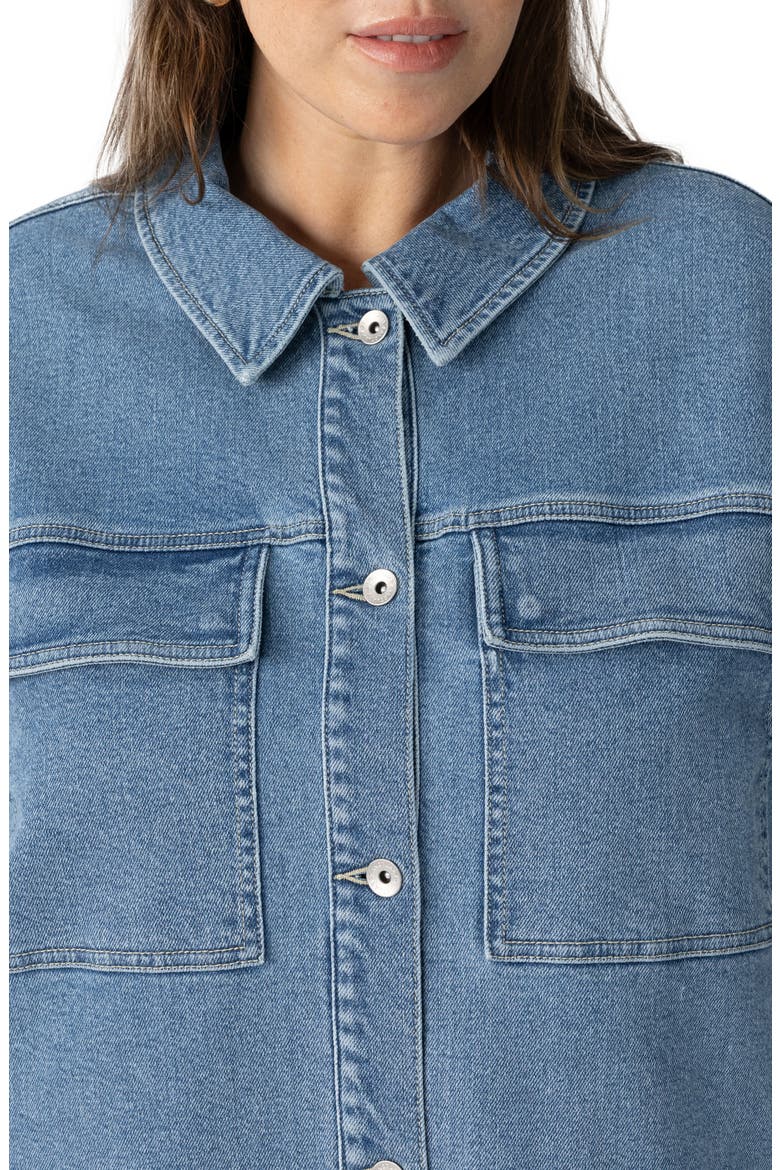 Make Way Denim Jacket, Alternate, color, WAYFARER
