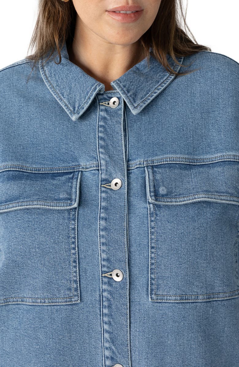 Sanctuary Make Way Denim Jacket, Alternate, color,