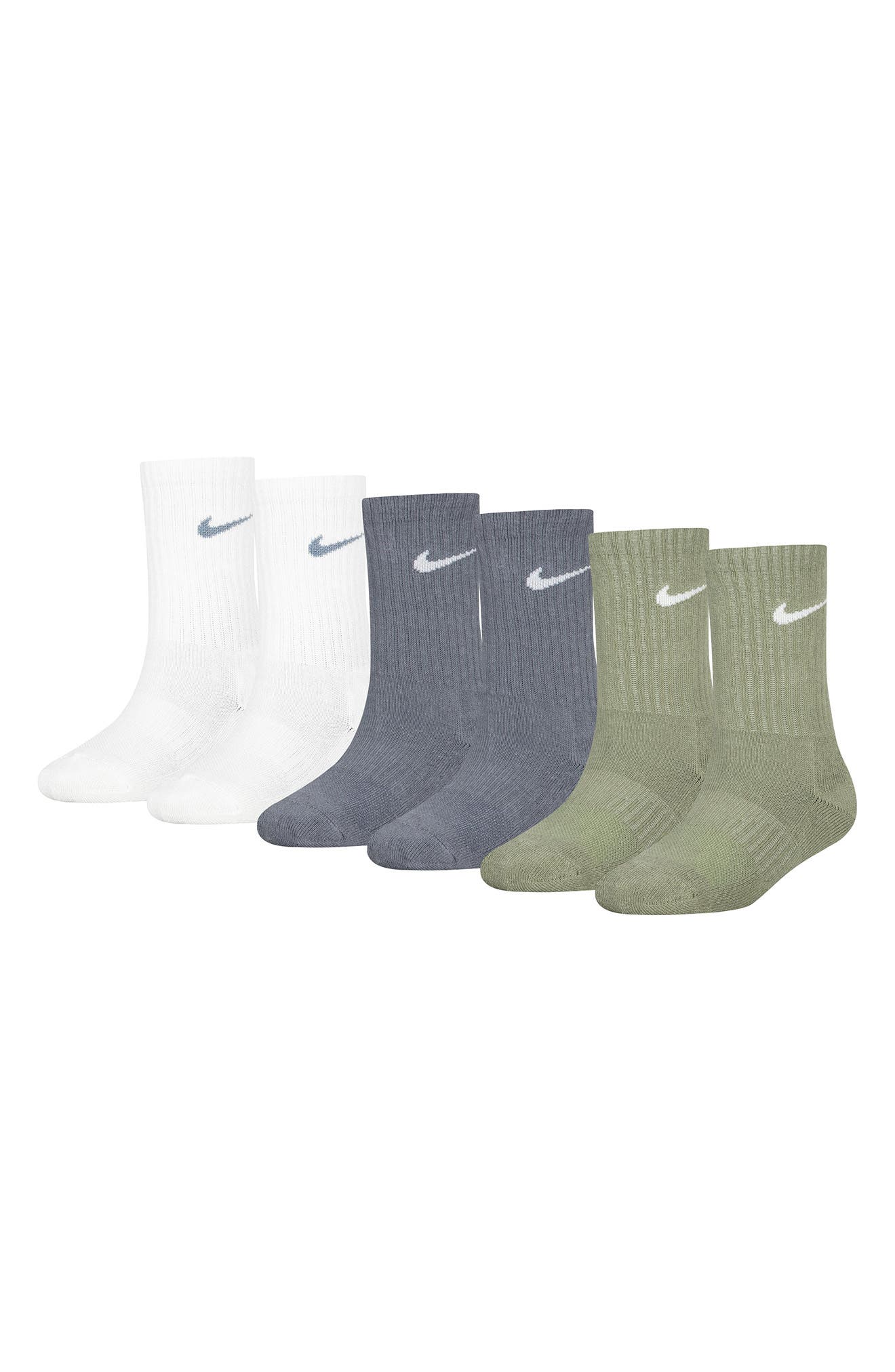 Nike Kids' Basic Swoosh Performance Crew Socks