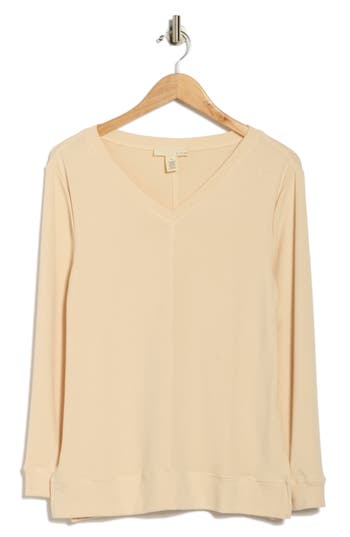 By Design Clover Long Sleeve Tunic T-shirt In Brown