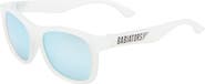 Babiators Kids' 44mm Blue Series Mirrored Polarized Navigator Sunglasses