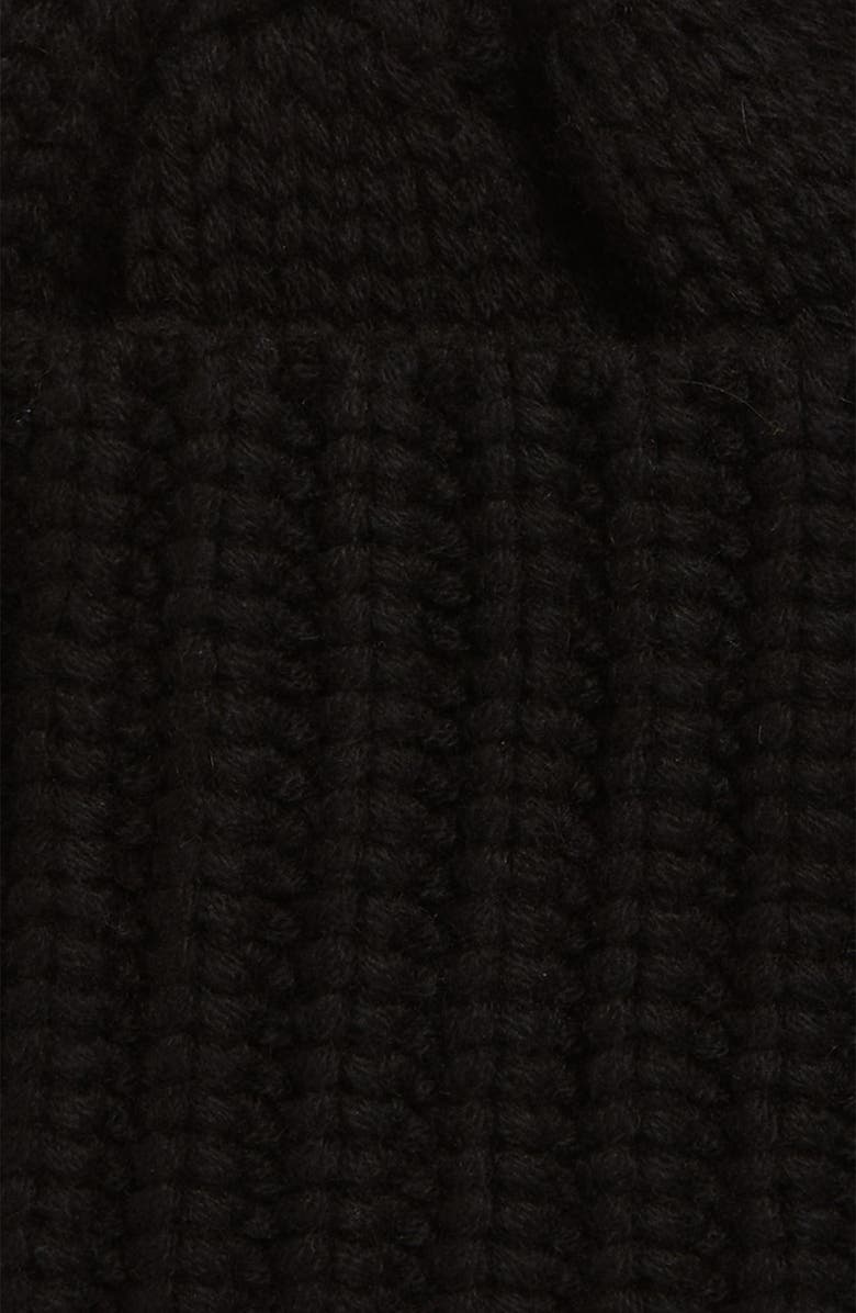 Saint Laurent Cuffed Cashmere Beanie, Alternate, color,