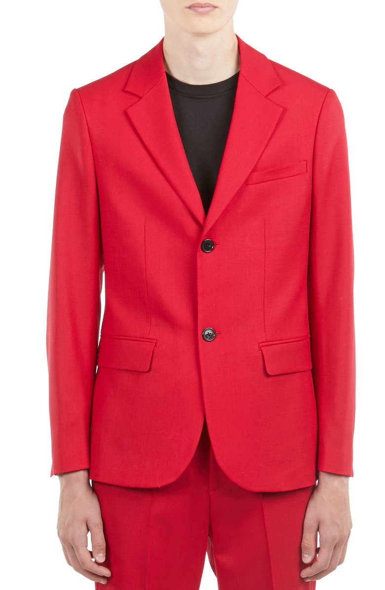 Raf Simons Small Fit Blazer, Main, color, 