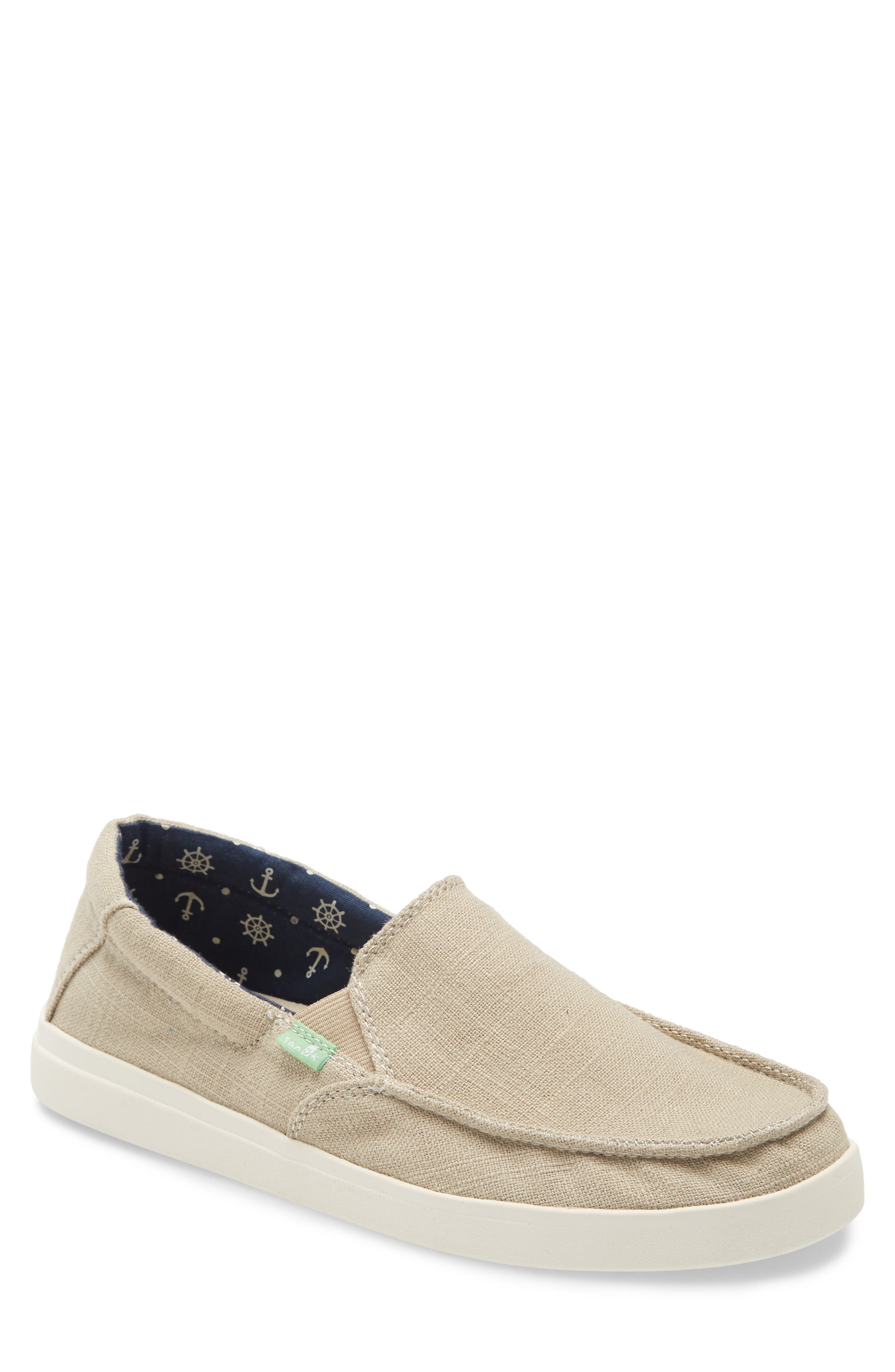Sideline Slip-On Sneaker, Main, color, NATURAL