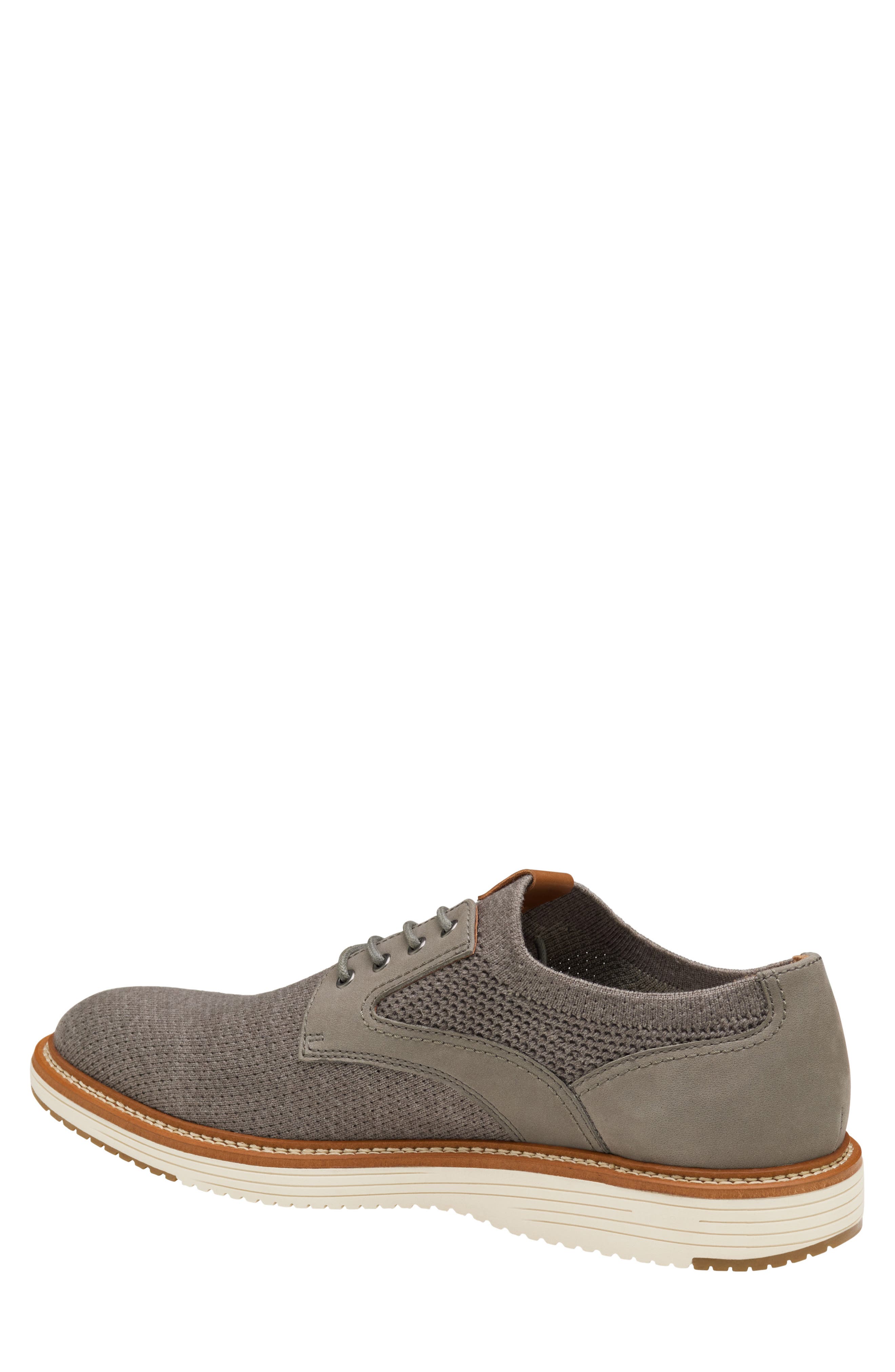 Upton Plain Toe Knit Derby, Alternate, color, GRAY