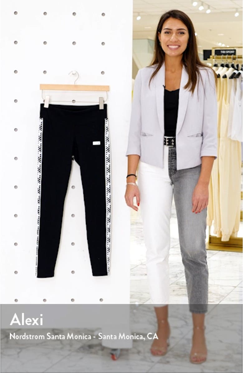 Athletics Logo Ankle Leggings, sales video thumbnail