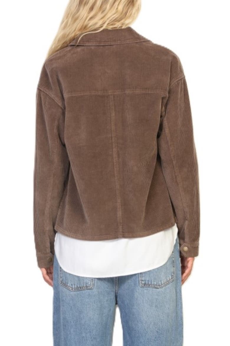 Corduroy Chore Jacket, Alternate, color, MOCHA