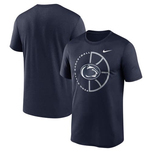 Nike Navy Penn State Nittany Lions Legend Basketball Icon Performance T-shirt In Blue