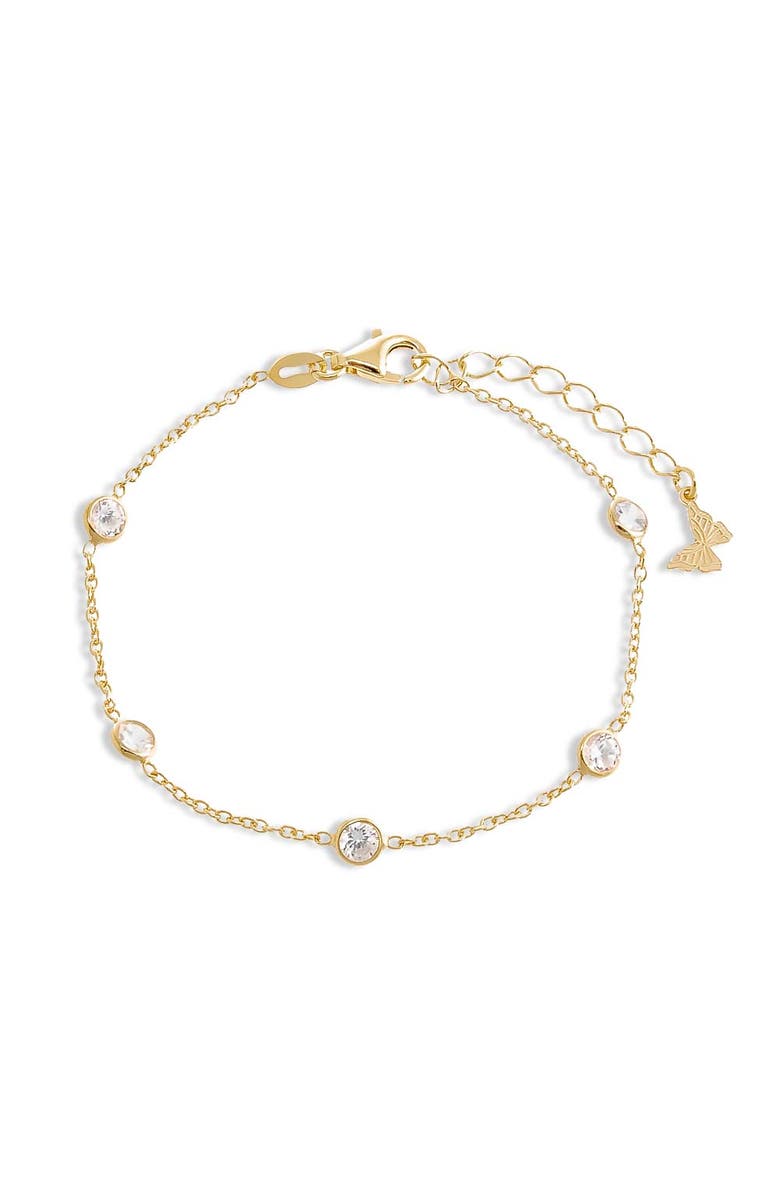 BY ADINA EDEN Diamond By The Yard Bracelet, Main, color,