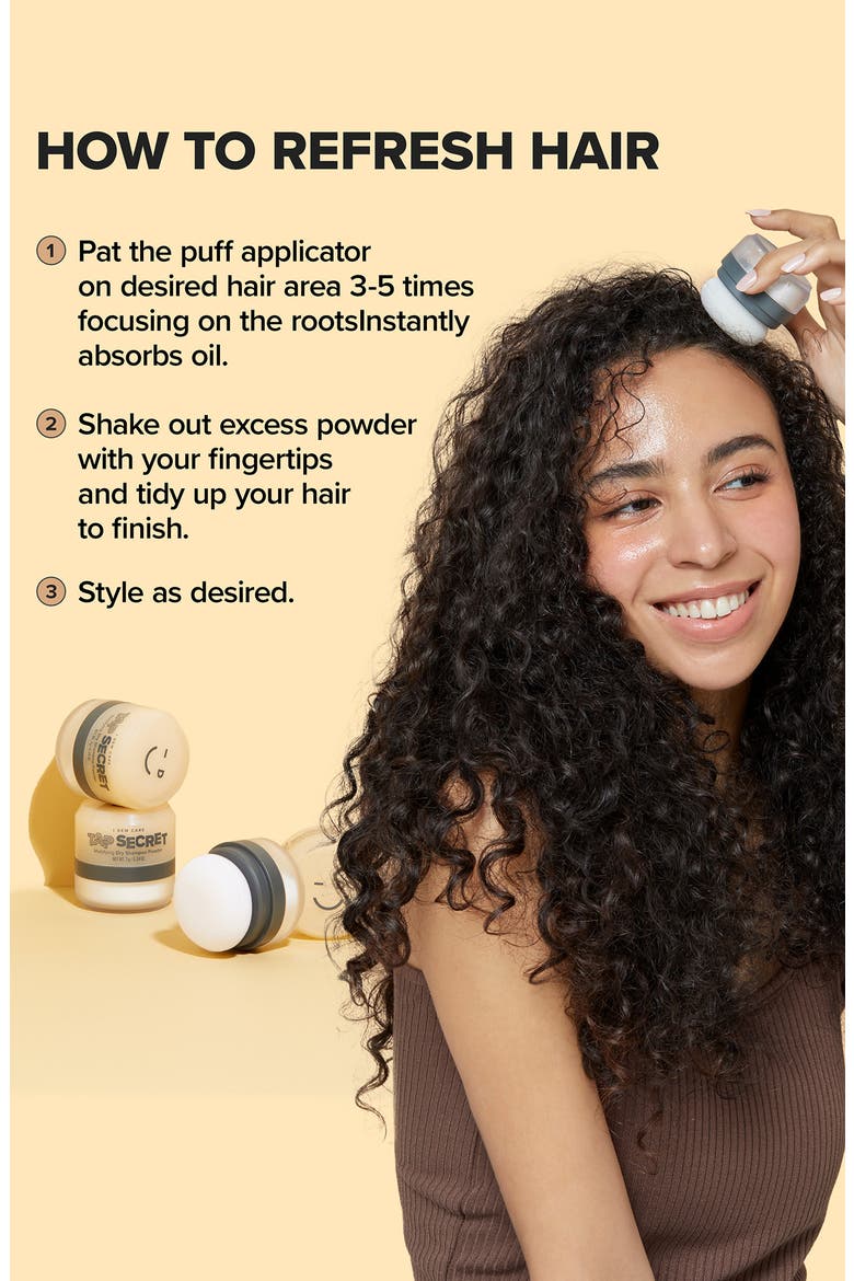 Tap Secret Mattifying Dry Shampoo Powder, Alternate, color, NO COLOR