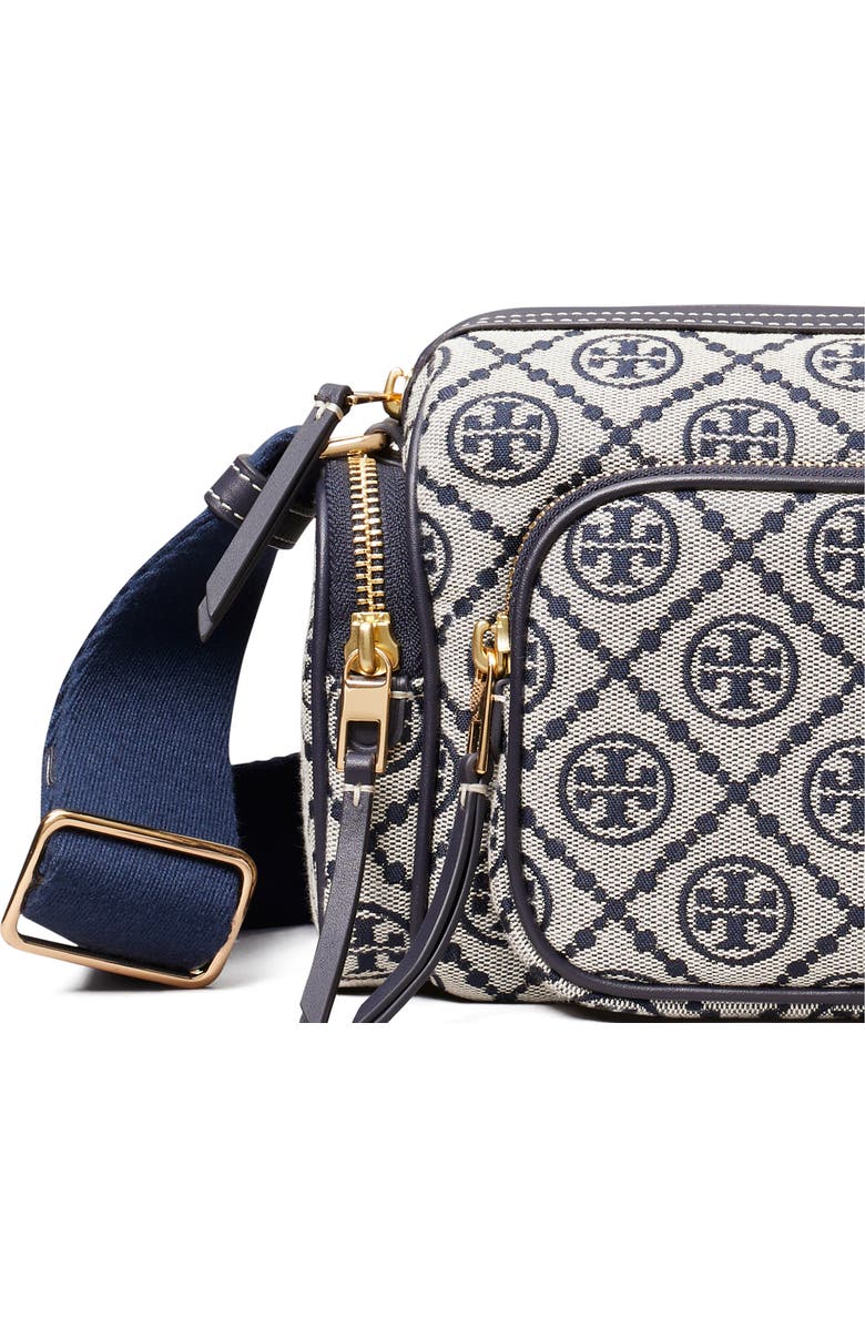 Tory Burch T Monogram Pocket Crossbody Bag, Alternate, color, Tory Navy