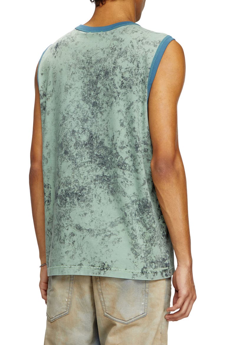 T-Bisco-R1 Logo Graphic Tank, Alternate, color, GREEN
