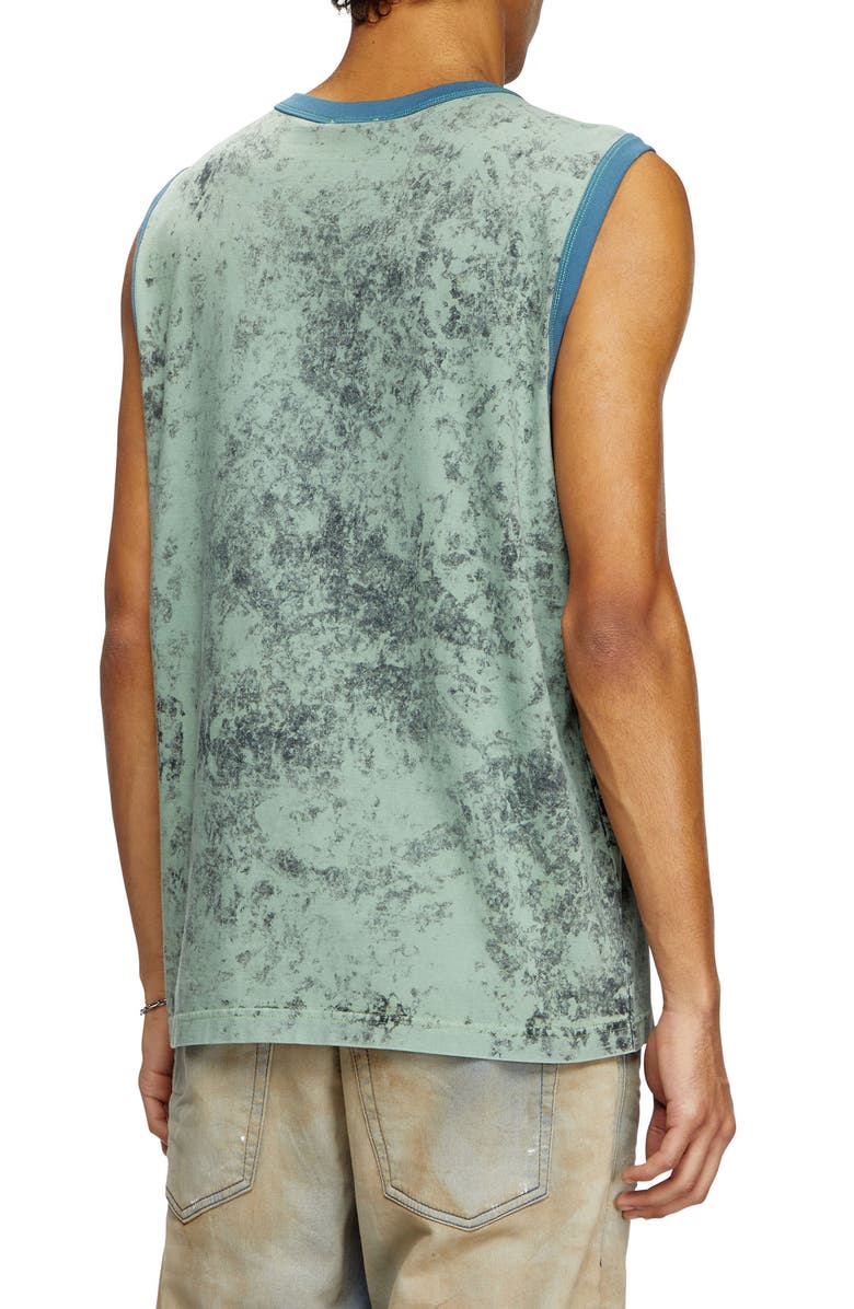 DIESEL<sup>®</sup> T-Bisco-R1 Logo Graphic Tank, Alternate, color, Green