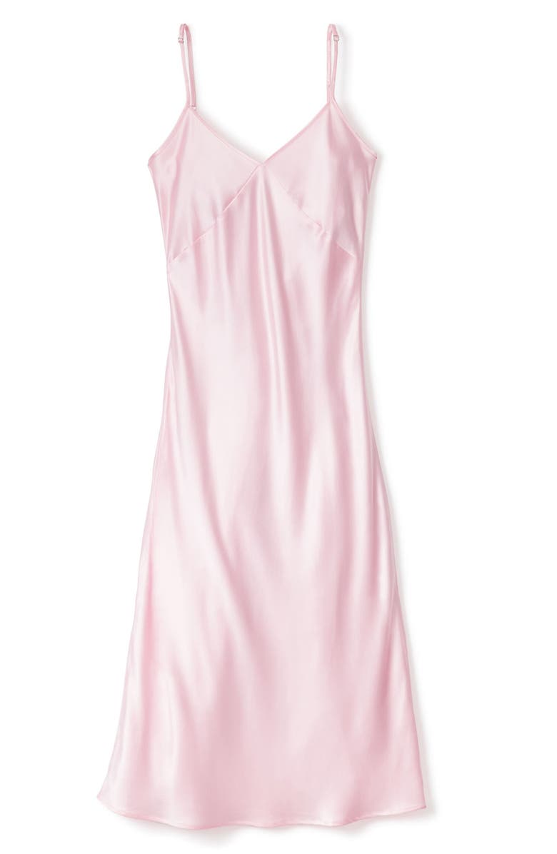 Petite Plume Silk Nightgown, Main, color,
