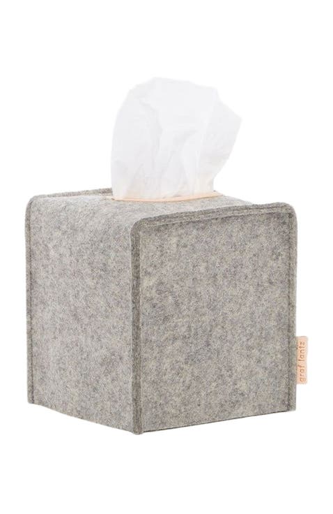 Merino Wool Small Tissue Box Cover