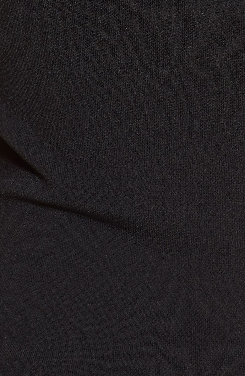 Donna Karan New York Sculpted Crepe Asymmetrical Dress, Alternate, color,