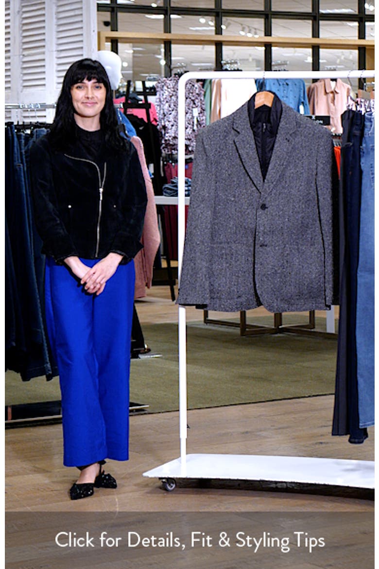 Herringbone Jacket with Removable Bib video