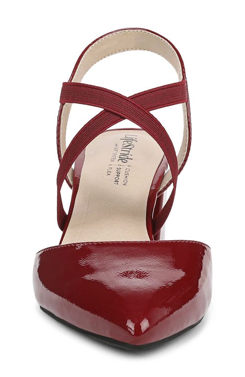 LIFESTRIDE LIFESTRIDE APRIL SLINGBACK POINTED TOE PUMP 