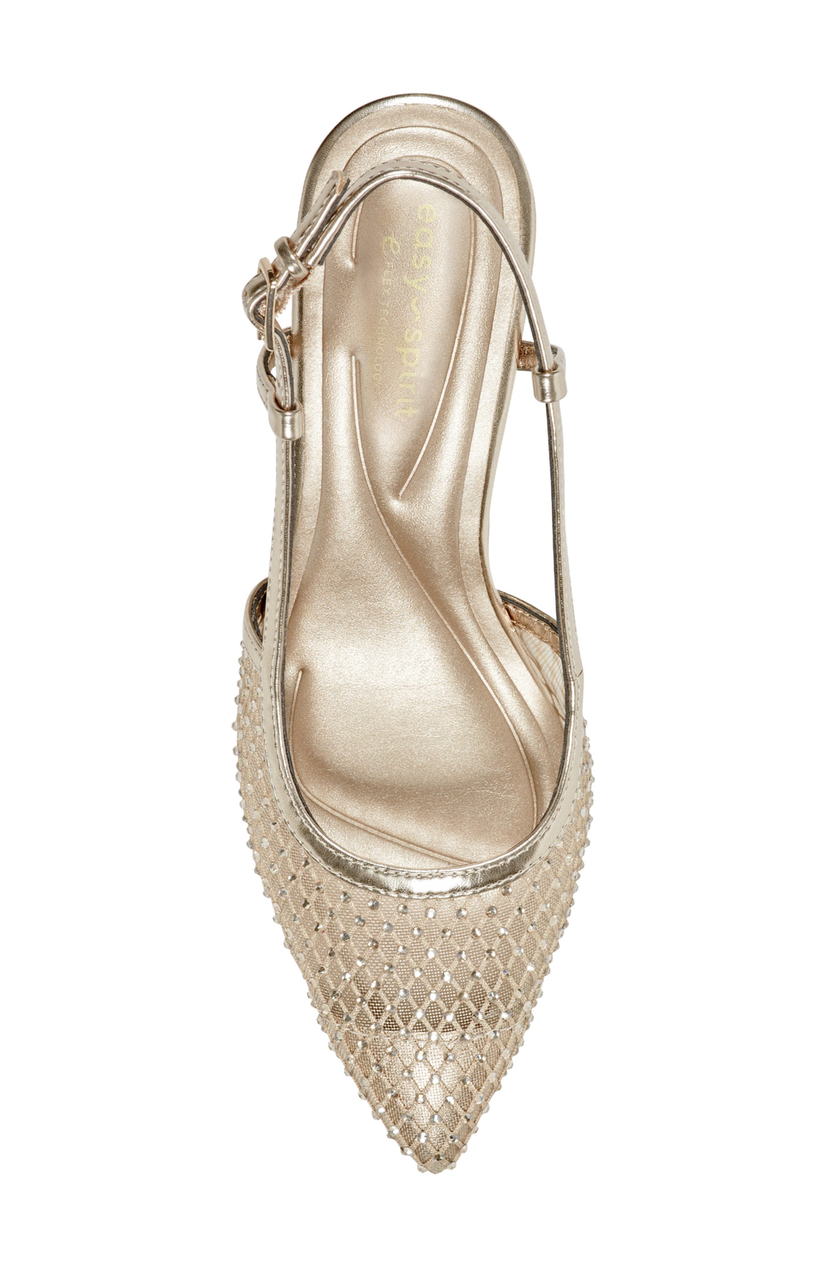 Ravin Pointed Toe Pump, Alternate, color, GOLD