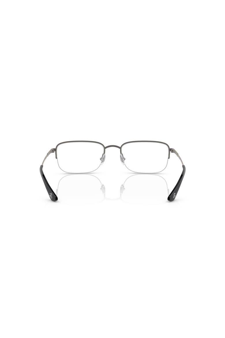 55mm Rectangle optical glasses, Alternate, color, Grey