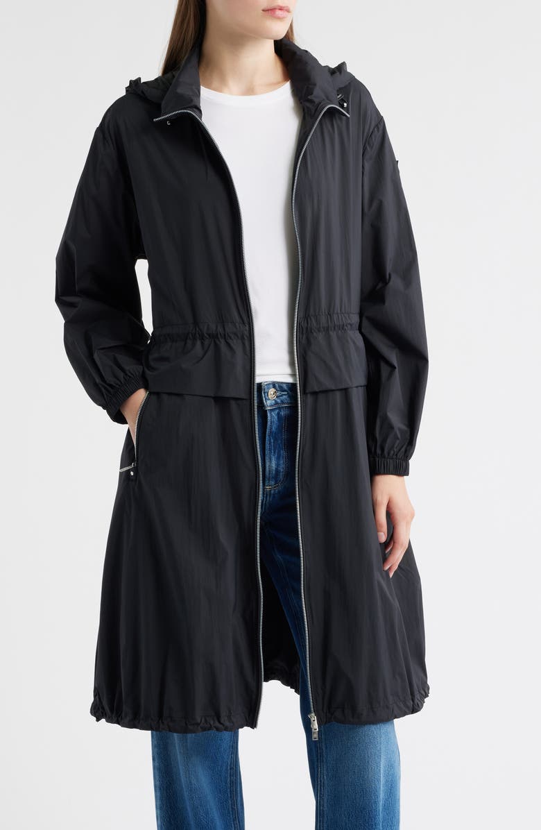 Moose Knuckles Rachelle Water Repellent UV Protection Jacket, Alternate, color, Black