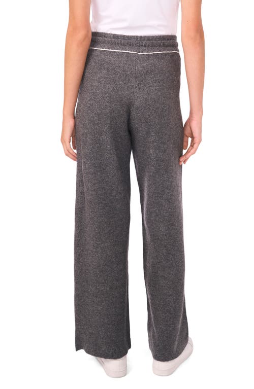Vince Camuto Knit Drawstring Pants In Gray
