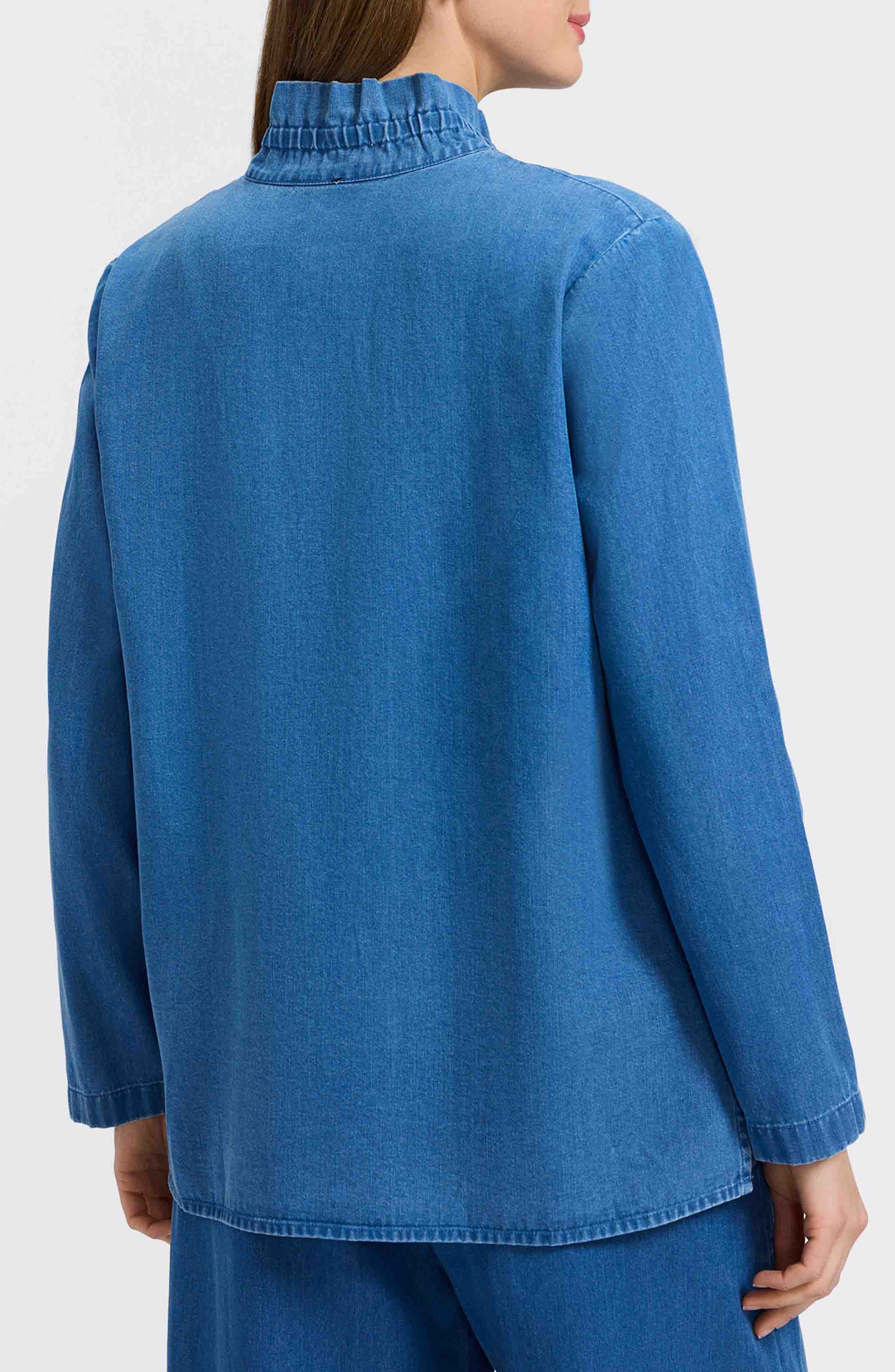 Carolina Denim Button-Up Shirt - image 4
