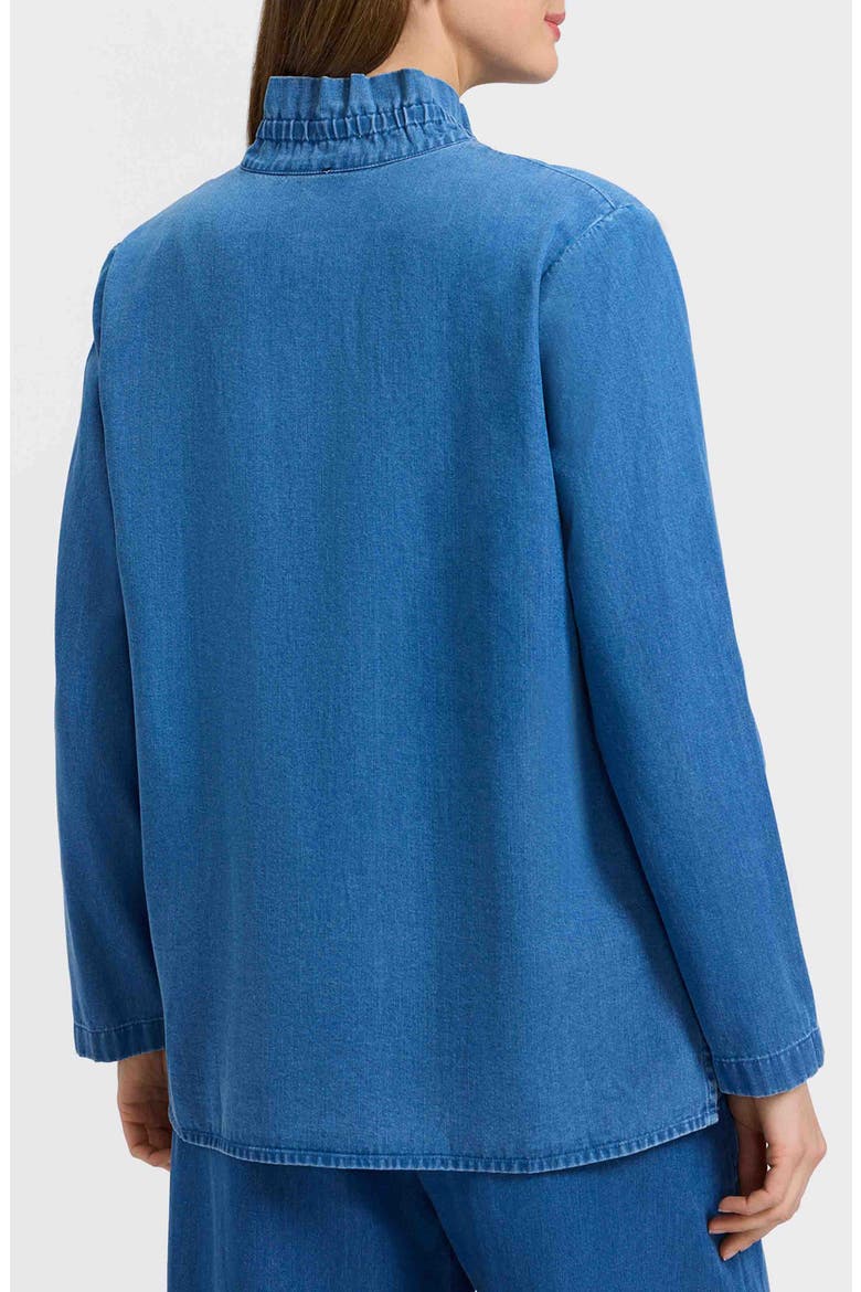Carolina Denim Button-Up Shirt, Alternate, color, MEDIUM WASH