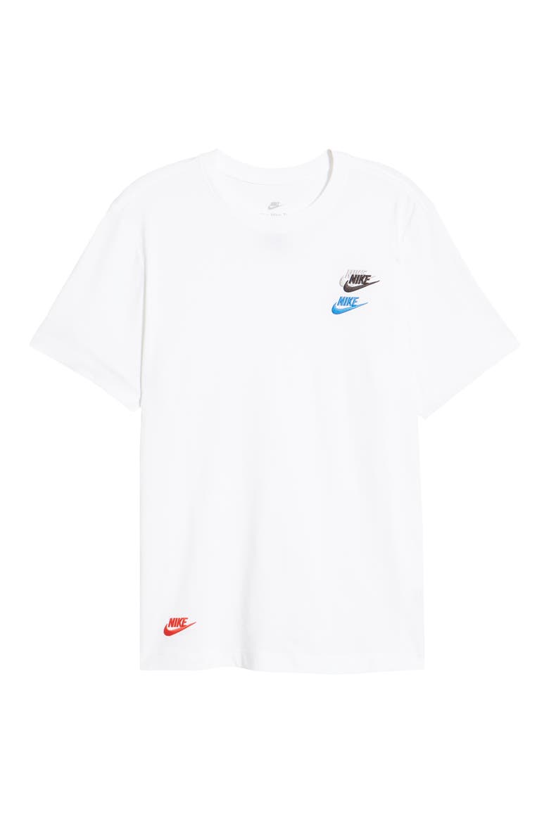 Sportswear Men's Stacked Logo T-Shirt, Alternate, color, WHITE
