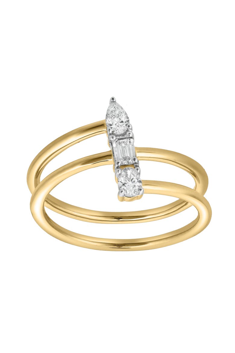 Tayla 14K Gold Lab Grown Diamond Ring - 0.25 Ct, Main, color, 14K Yellow Gold