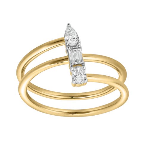 Tayla 14K Gold Lab Grown Diamond Ring - 0.25 Ct