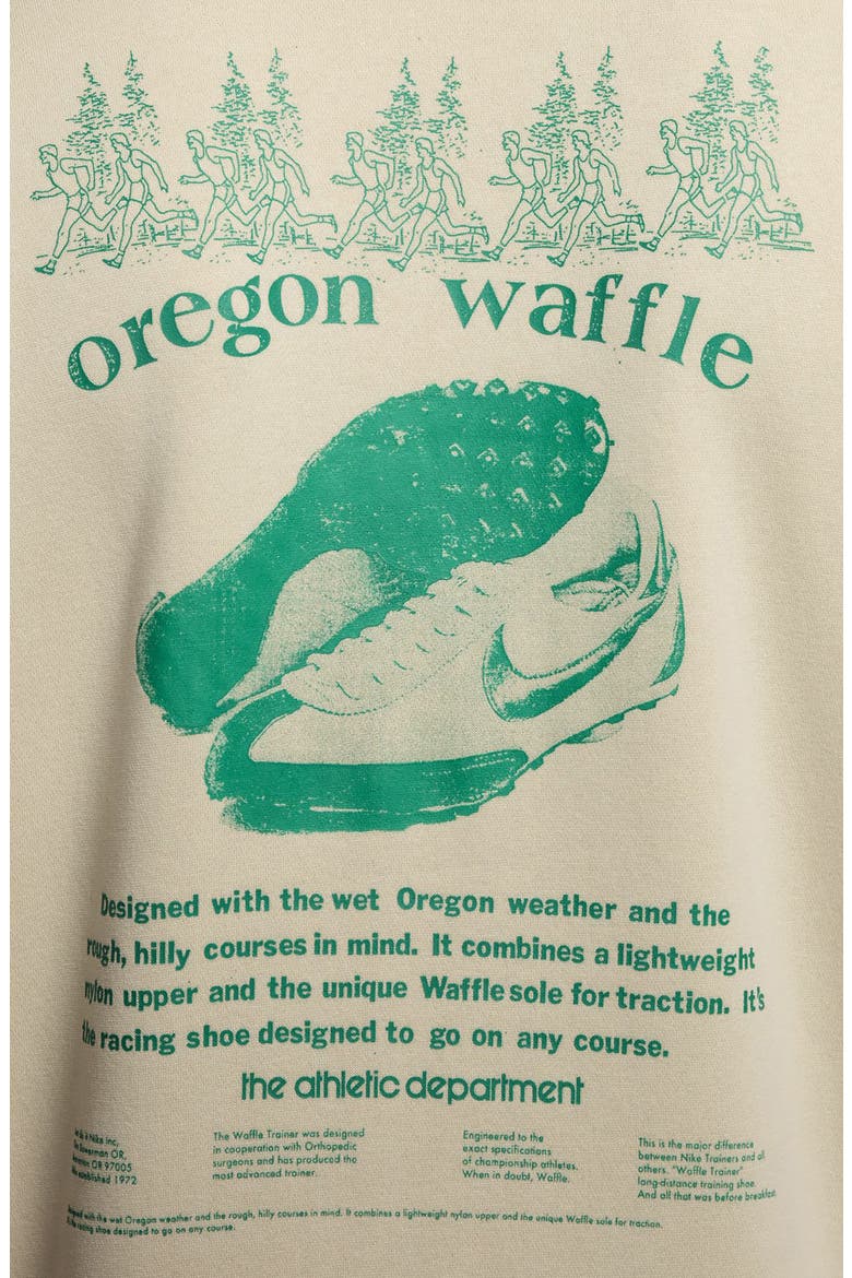 Running Hoodie, Alternate, color, LIGHT KHAKI/ STADIUM GREEN