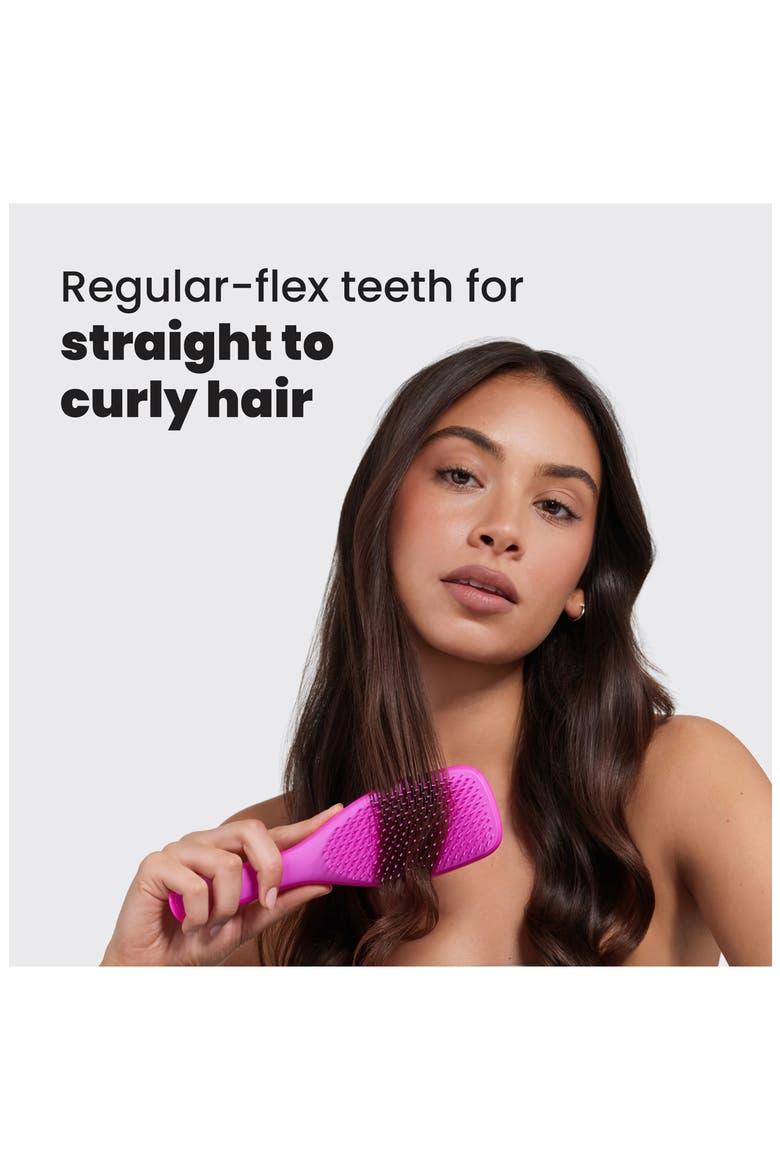 Ultimate Detangler Hairbrush - Straight to Wavy, Alternate, color, RUNWAY PINK