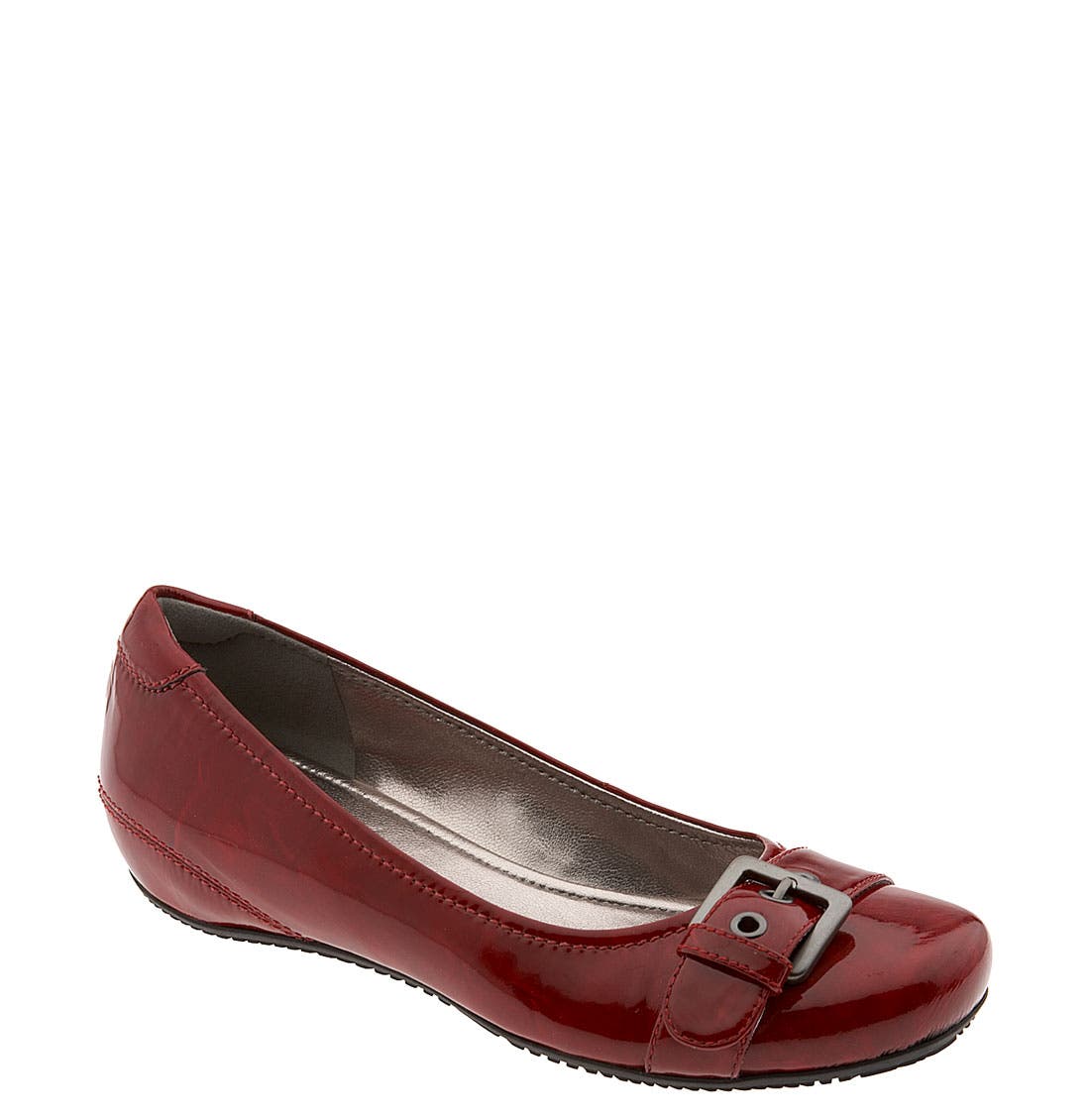 'Bouillon' Slip-On, Main, color, RETRO RED PATENT