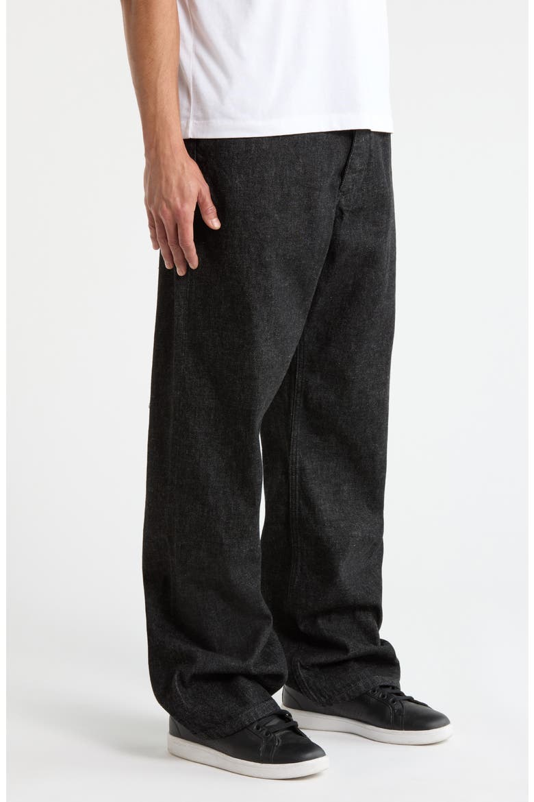 Cotton Work Pants, Alternate, color, VINTAGE BLACK